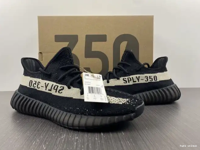hype White V2 Adidas Black Boost 350 Yeezy Core BY1604 0531